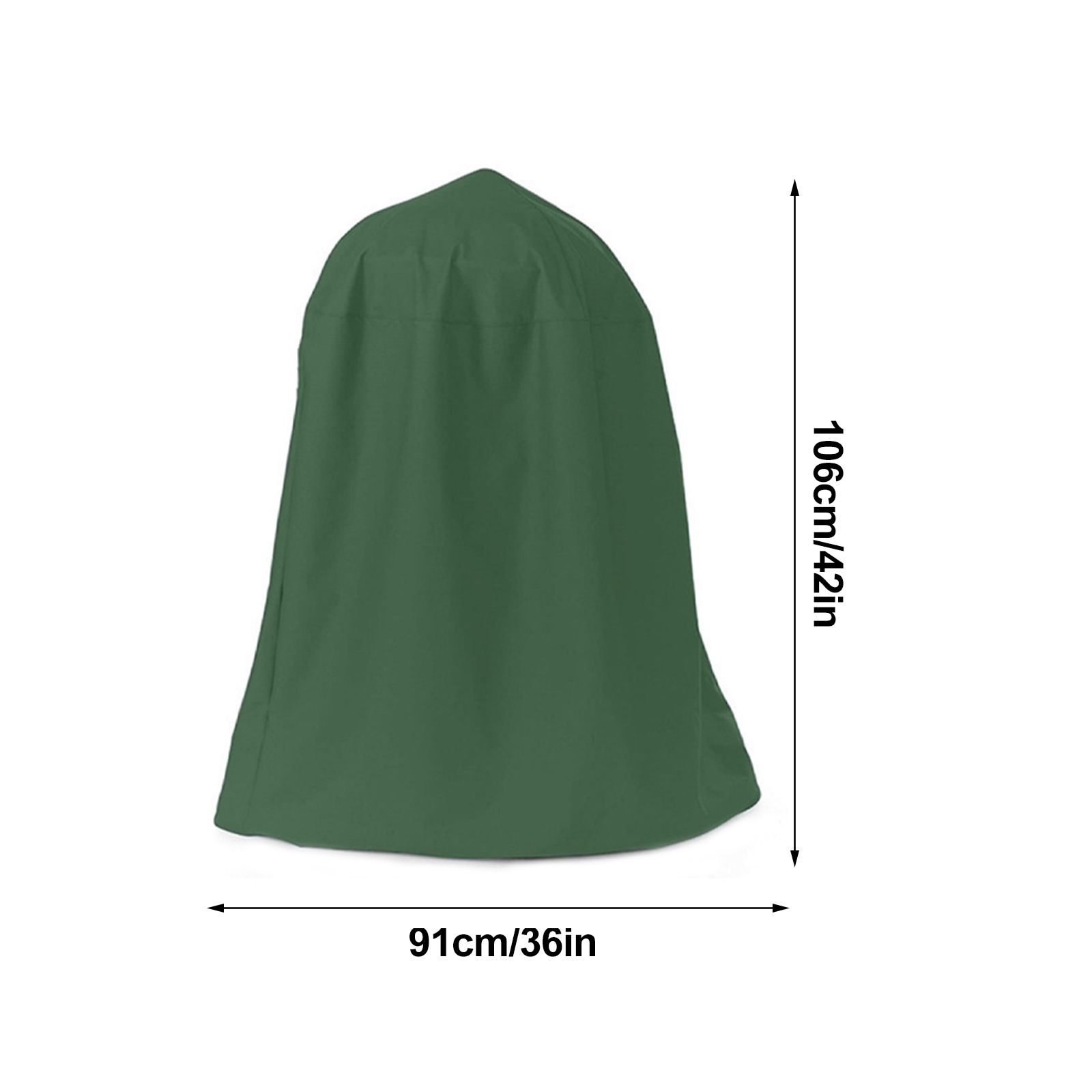 Garden Fountain Statue Protective Cover Silver Coated Oxford Cloth Waterproof Windproof Fountain Protector — image 5