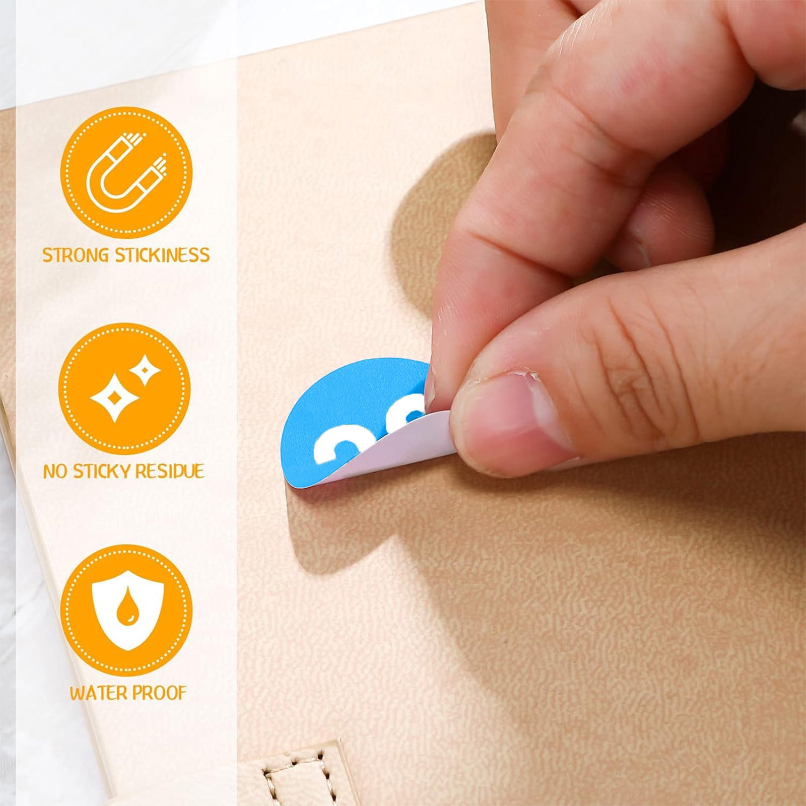 1 Inch Round Number Stickers,1-100 Multi-Color Self-Adhesive Labels for Mailbox,Scrapbook,and DIY Crafts,Easy to Peel and Stick on Various Surfaces,Durable โ image 6