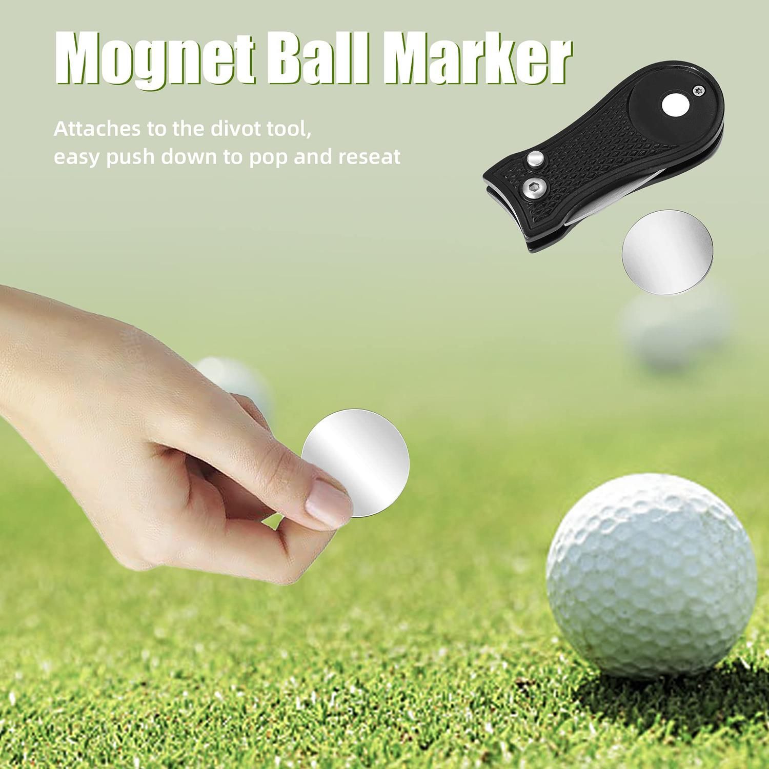 Stainless Steel Golf Green Fork Turf Repair Tool for Lawn Care and Divot Maintenance - Green โ image 4