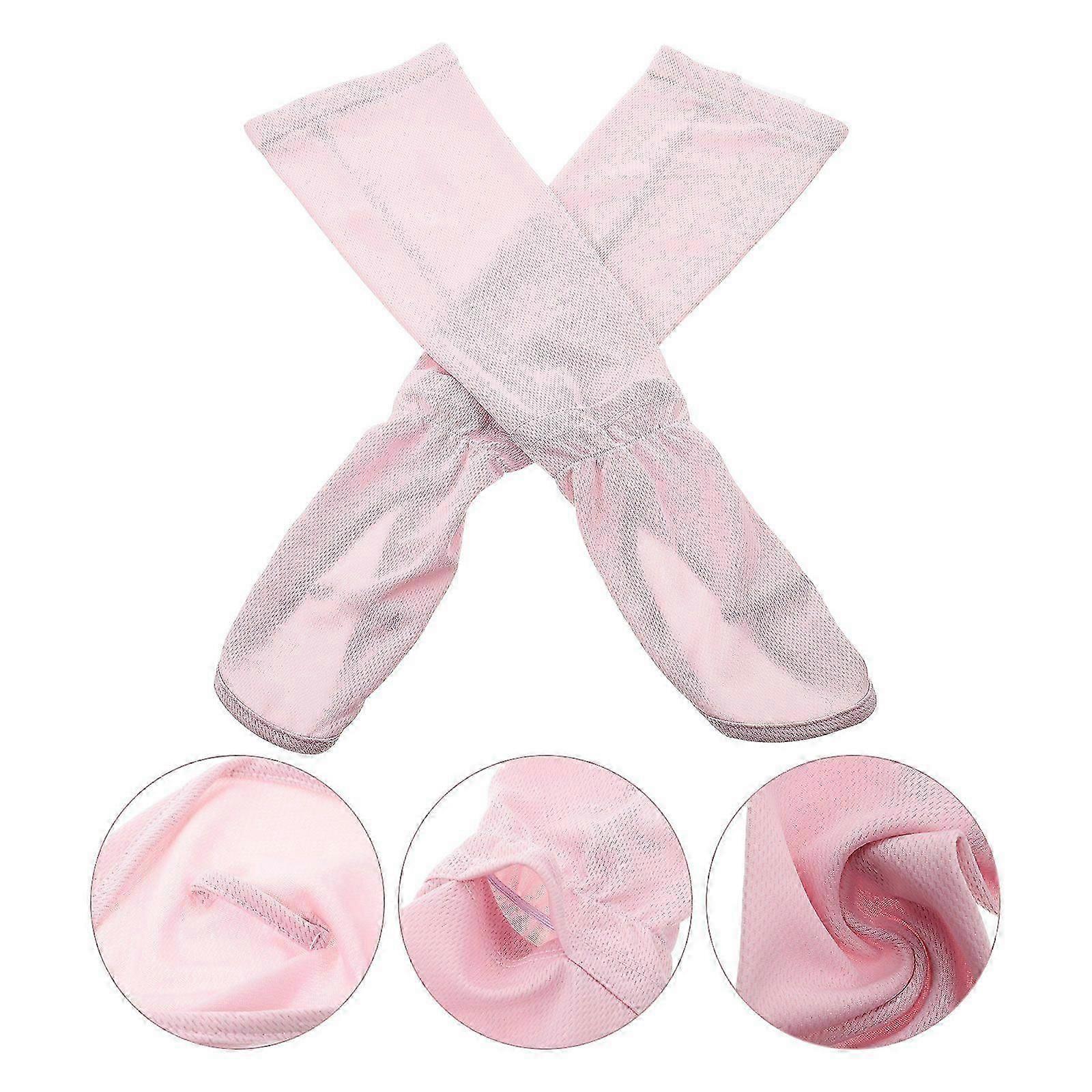 1 Pair Cycling Arm Sleeves Cooling Skin-Friendly Sports Covers — image 3