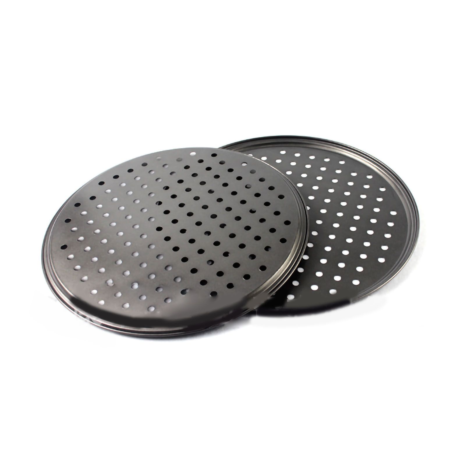 Perforated Pizza Pan Non Stick Baking Easy Unmolding Firm Bottom Vented Pizza Pan 32CM — image 5