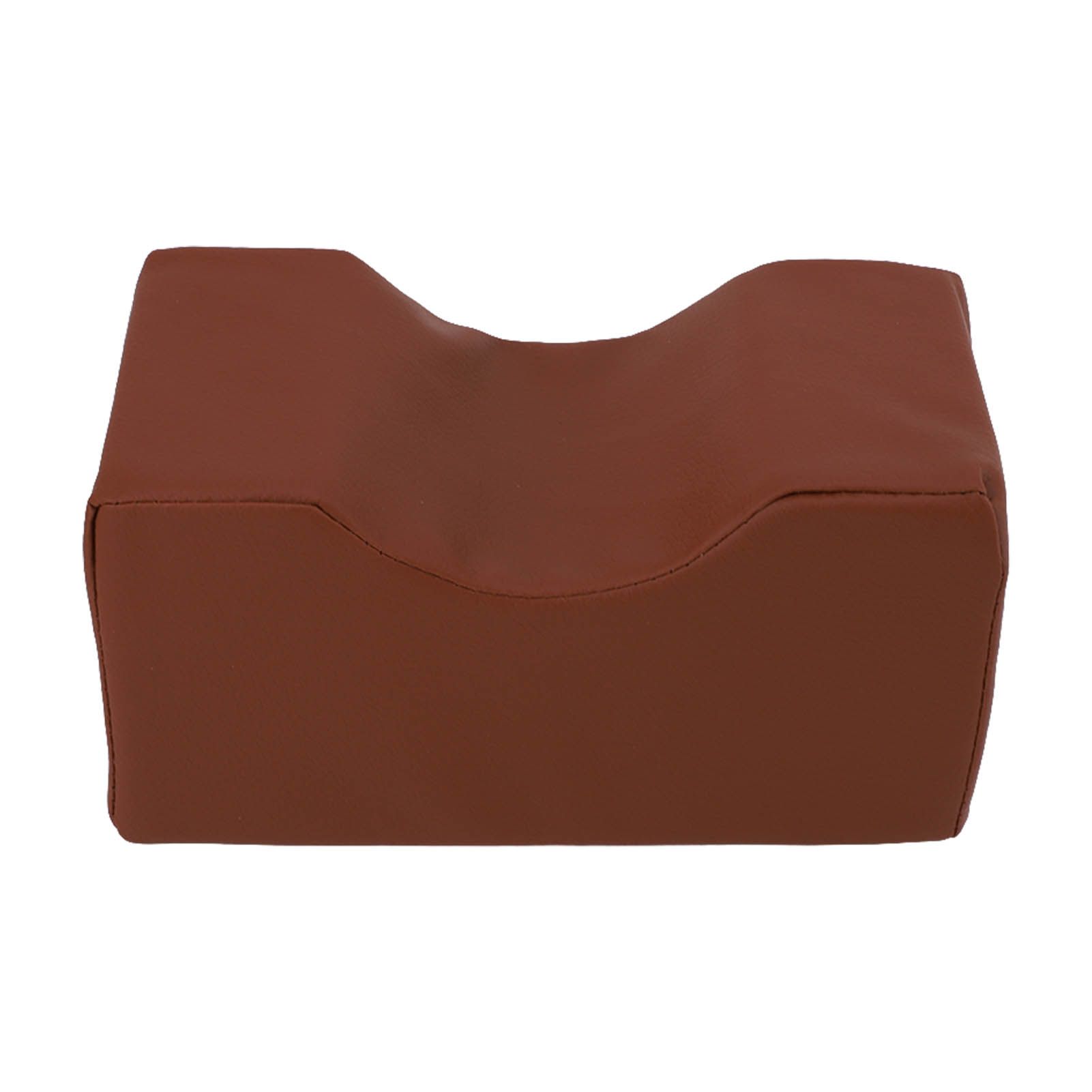 Ankle Pillow Foot Elevator Sponge Breathable Anti Bedsore Cushion Leg Rest Elevating Pad for Elderly Patient Injury Relieve Brown — image 4