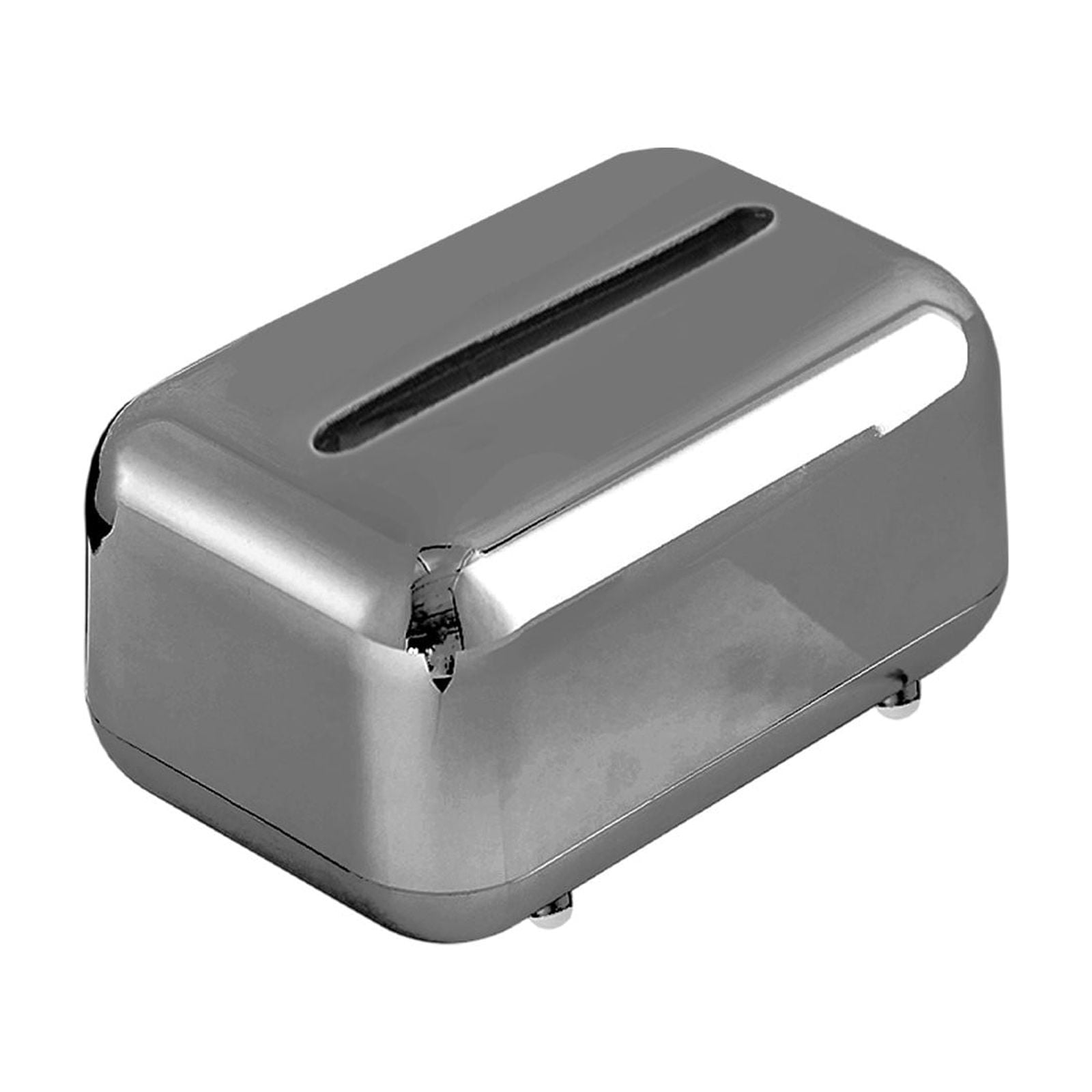 Tissue Box Cover Square 6x4x5" - Acrylic Tissue Box Holder, Elegant Tissue Holder & Napkin Dispenser for Home - Modern Kleenex Box Covers for Office — image 6