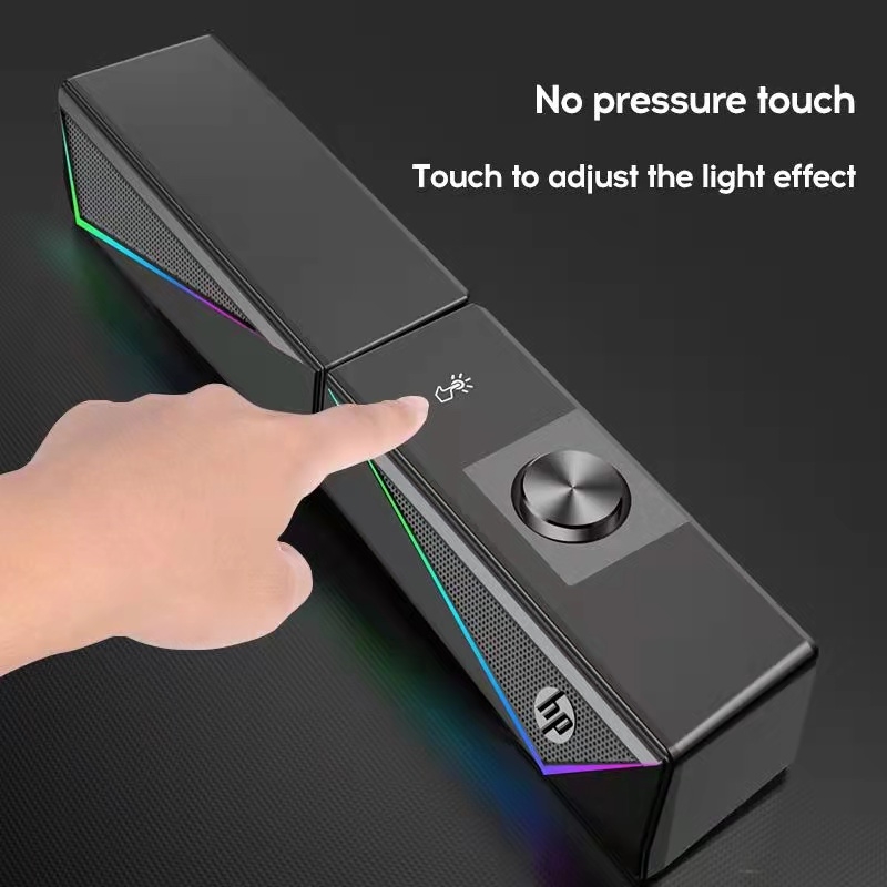 HP DHE-6005 Wired RGB Gaming Surround Soundbar Stereo Speaker โ image 5