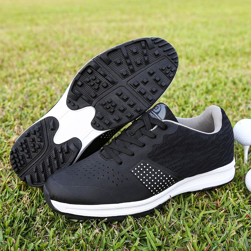 Thestron Waterproof Golf Shoes Men Training Grey US 13-EUR- 49 โ image 5