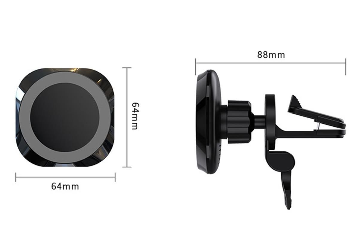 MagSafe Compatible 15W Wireless Car Charger Mount for iPhone — image 5