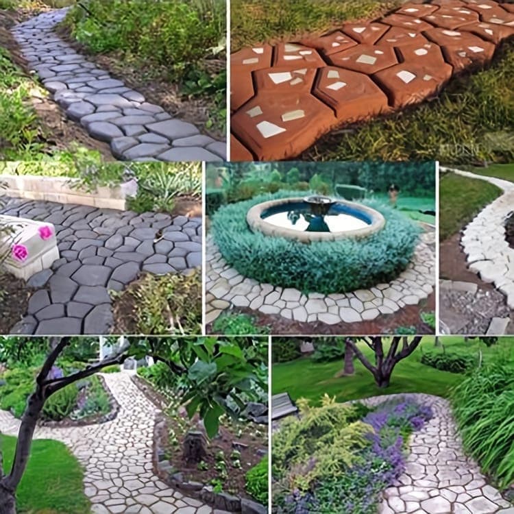 36 Paving Molds for Garden Tiles and Stones, 36x36x3.6cm — image 5