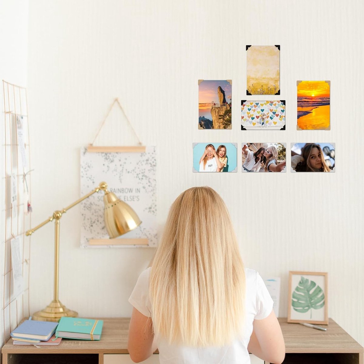 432 pieces - photo corners for scrapbooking - photo stickers for albums - photo corner stickers for scrapbook albums - sticker - DIY craft supplies — image 2