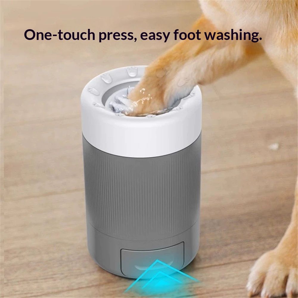 Dogs Paw Washer for Muddy Paw Cleaner Pet Foot Cleaner for Any-Size Pet Paw, Dog Foot Washer,Grey — image 3