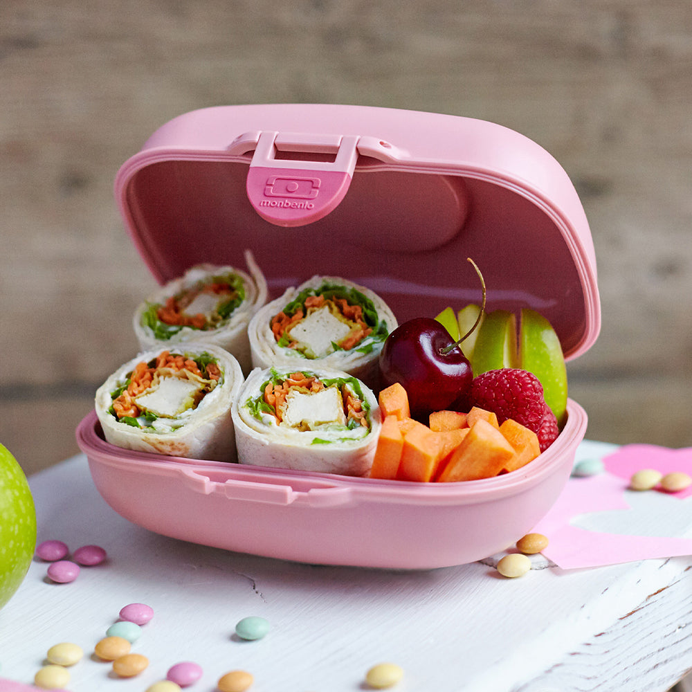 Monbento Mb Gram Kids Snack Box - Pink Blush β image 2