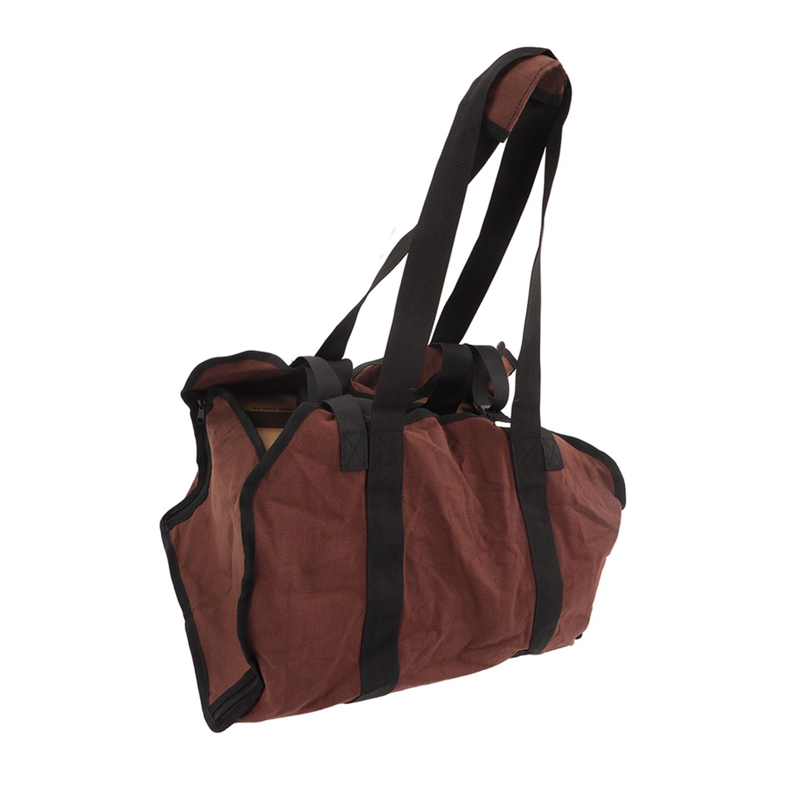 Firewood Bag Large Capacity Heavy Duty Wearable Canvas Outdoor Firewood Carrier for Camping Picnics BBQ โ image 6