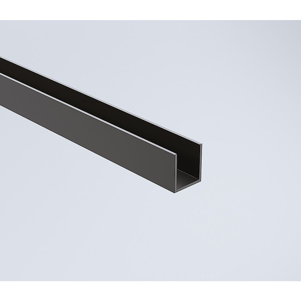120 × 90cm Frameless Glass Sliding Corner Shower – With Black Rail and Wall Channel for Contemporary Bathrooms — image 5