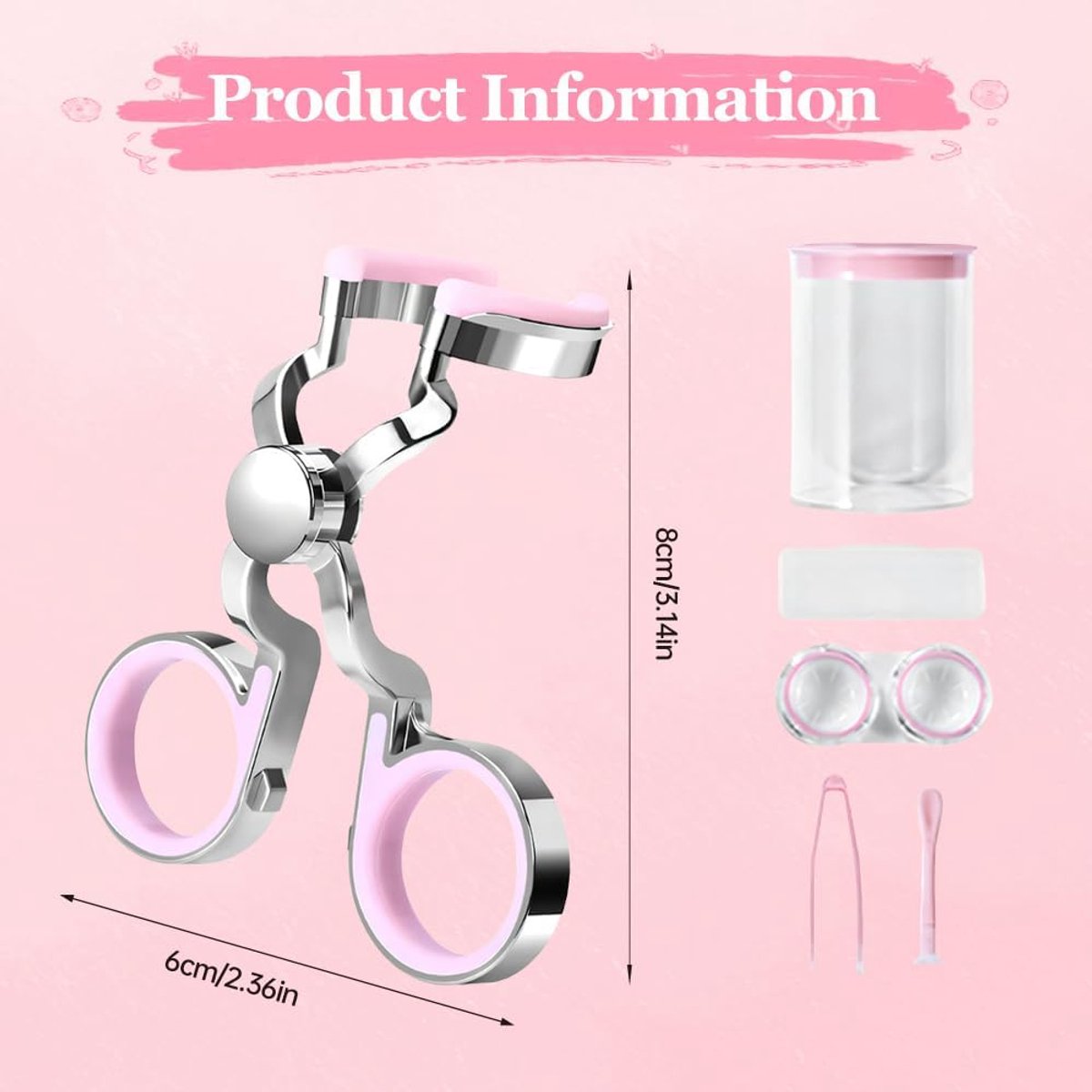 Contact Lens Wearing Aids - Eyelid Wear Aid - Contact Lens Inserter Remover - Contact Lens Eyelid Stretcher - Contact Lens Aid - Lens Suction Cup - Contact — image 5