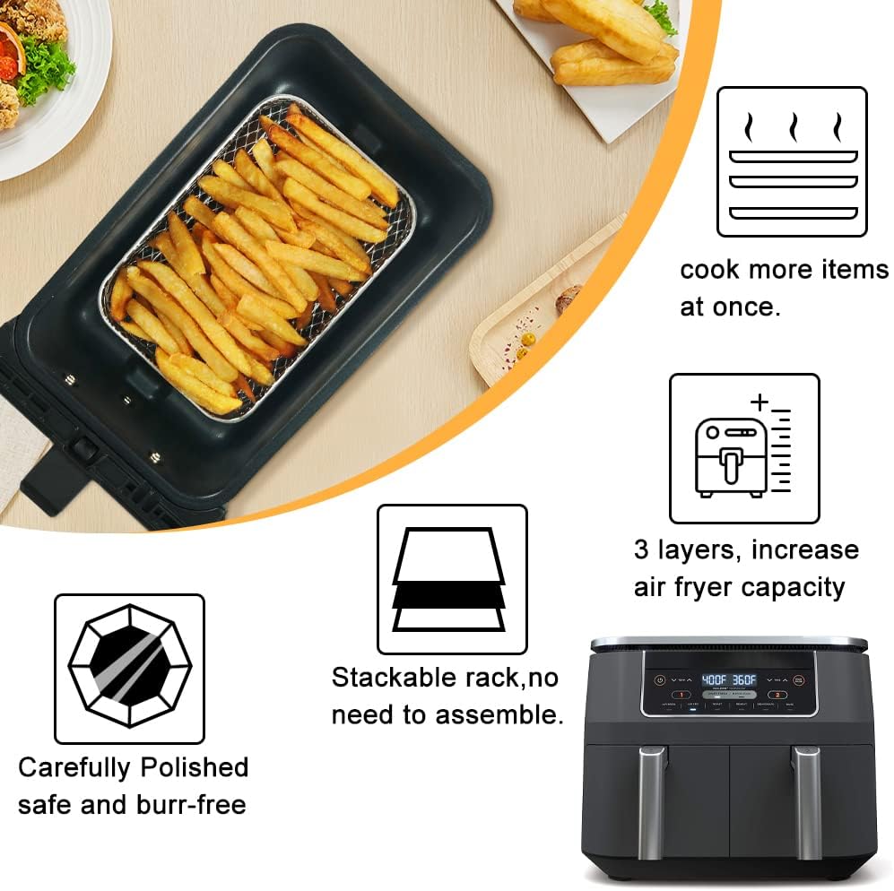 Air Fryer Rack for Ninja Dual Airfryer โ image 4