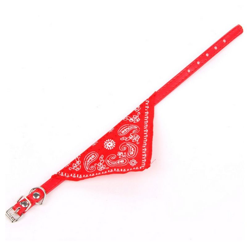 Dog Collar Bandana Scrunchie Scarf for Cats and Dogs, Black — image 3