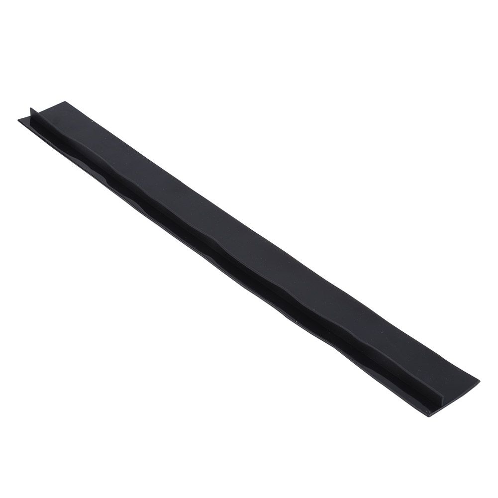 1pc Silicone Gap Strip Oil Resistant Stove Kitchen Counter Cap Filler Sealing Cover Black — image 2