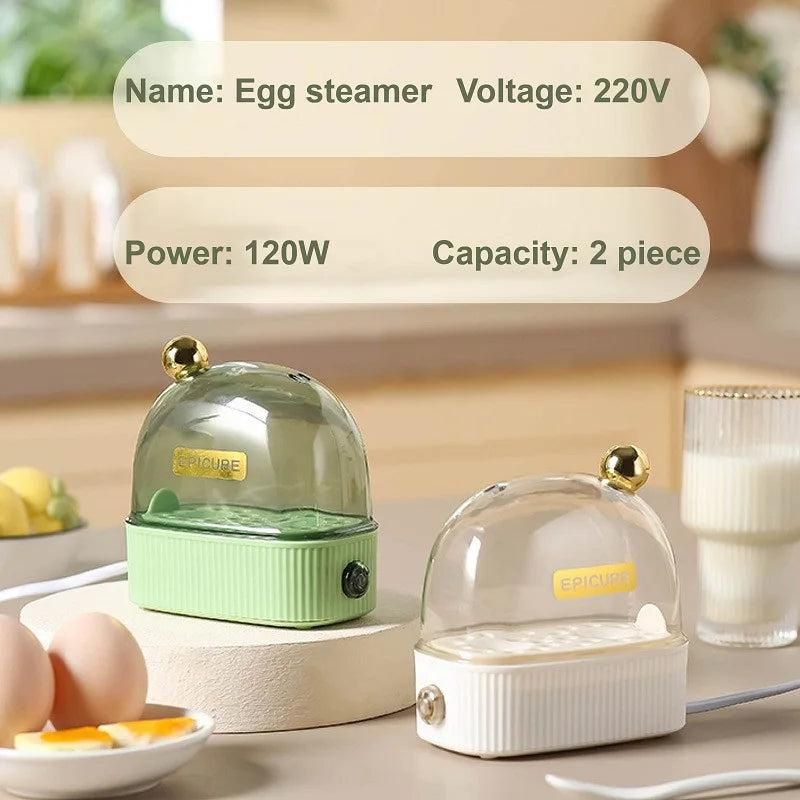 2-Egg Electric Egg Steamer, Compact Size for Home Use โ image 5