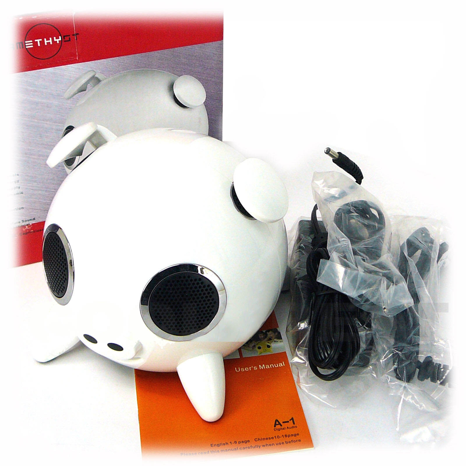 Amethyst A-1 Alien Active Speaker 23W RMS Novelty PC Gaming — image 5