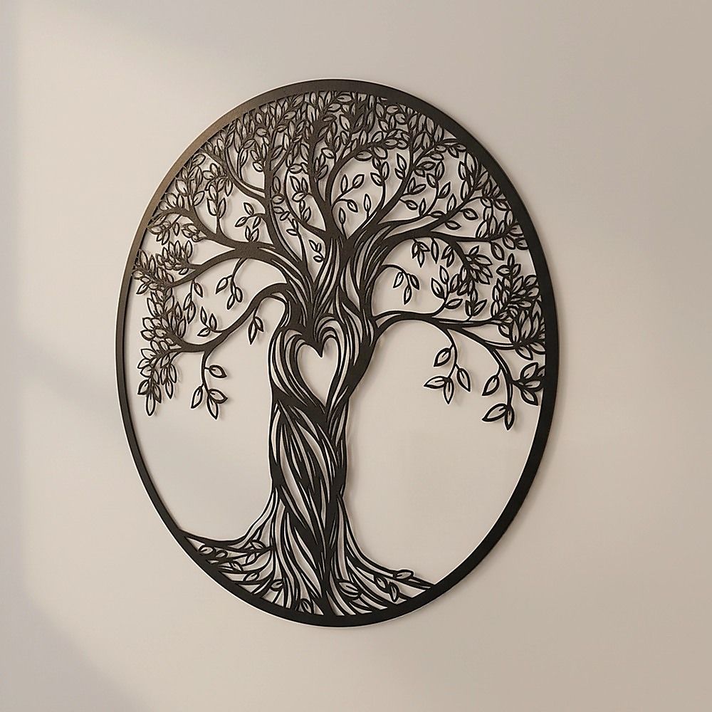 Tree Life Wall Decoration Metal Tree Wall Sculpture — image 3