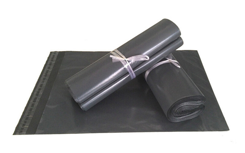 100 Bulk Buuy Pack - 400x300 mm GREY PLASTIC MAILING SATCHEL COURIER BAG POLY POSTAGE SHIPPING POST SELF SEAL โ image 4