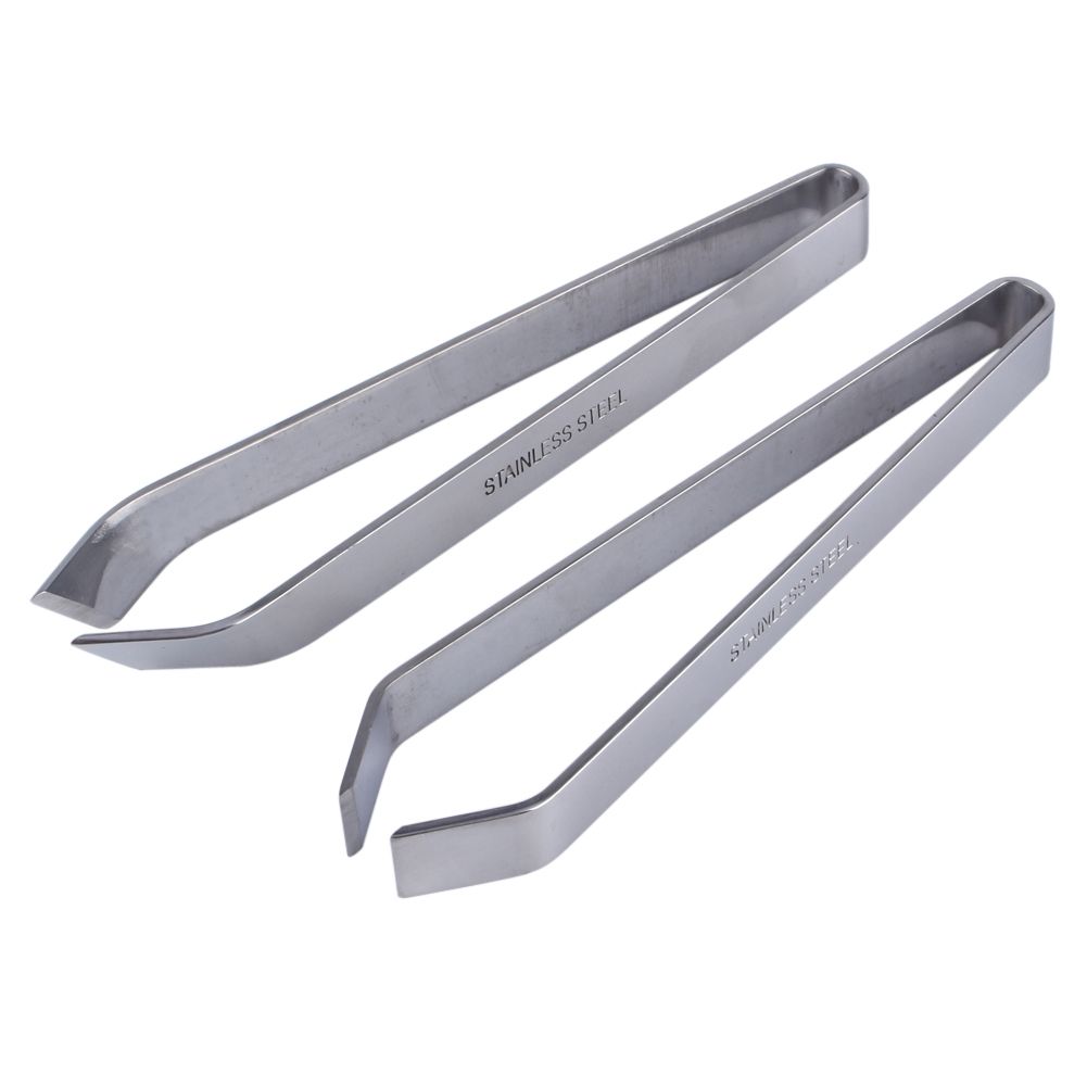 Stainless Steel Fish Bone Remover Slant Tweezer Tongs Pick up Craft Tool โ image 4