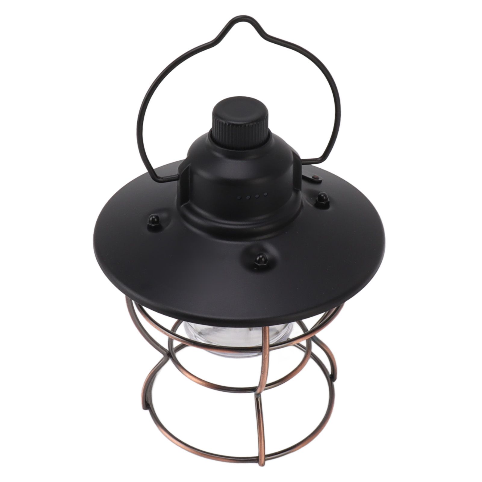 LED Camping Lantern Portable 3 Light Modes USB Charge Stepless Dimming LED Vintage Lantern for Hiking Camping Emergency โ image 5