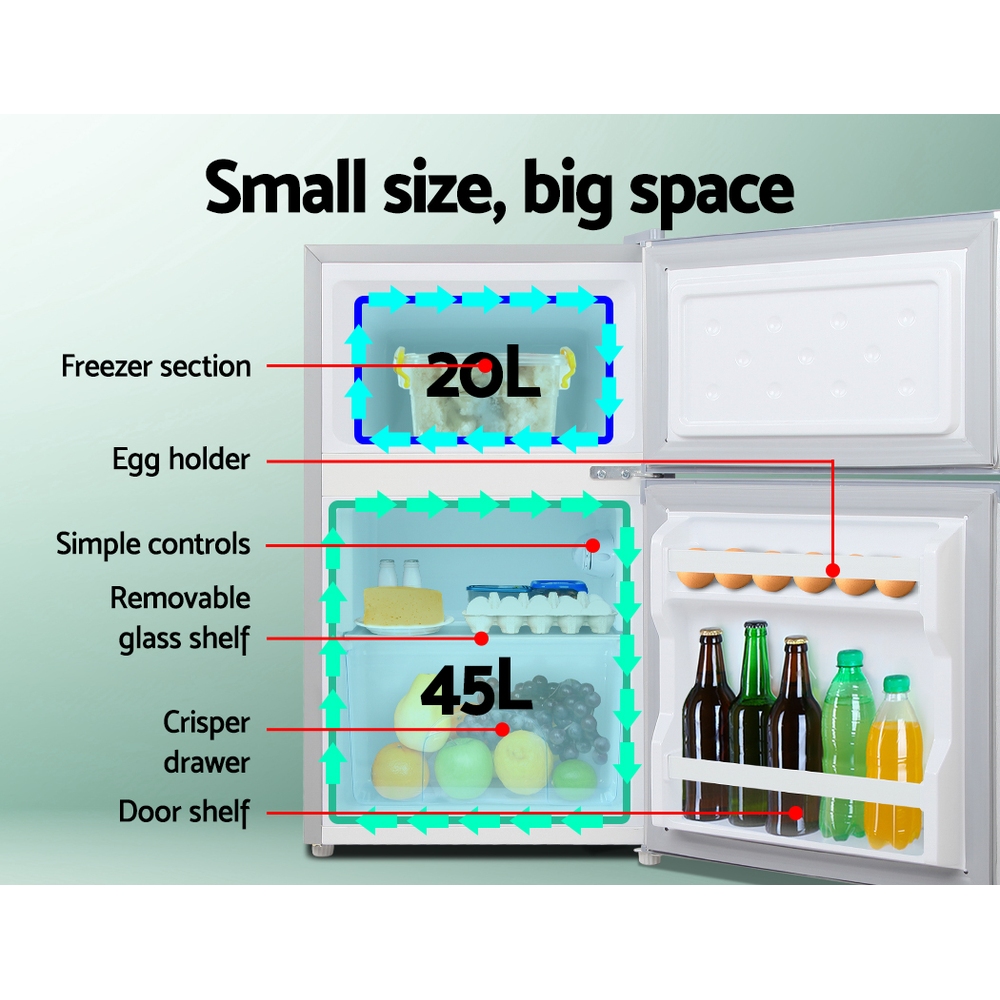 Glacio 65L Portable Fridge Freezer Bar Upright 12V/24V/240V Camping Caravan — image 4