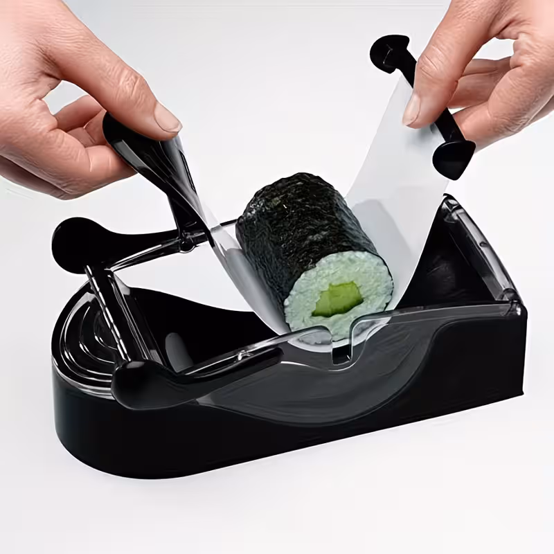 1 PCS DIY Sushi Roll Maker Kit for Beginners - Complete Sushi Rolling Kit with Easy-to-Use Design, Perfect for California Rolls & Homemade Sushi Night