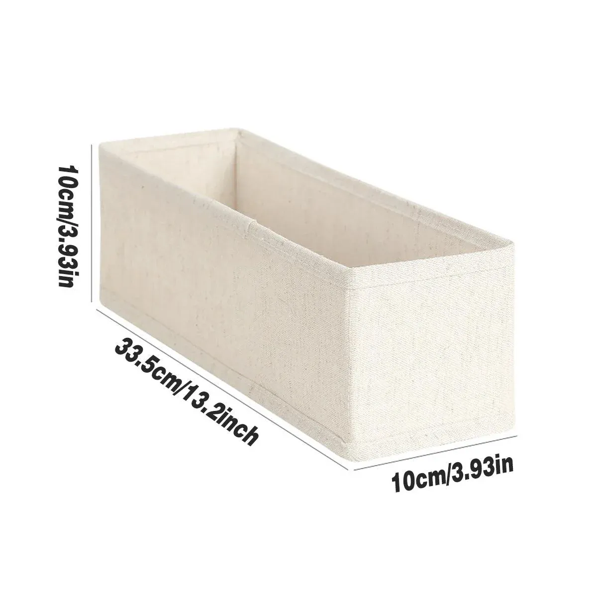 6pcs Foldable Socks Underwear Storage Basket Portable Drawer Organizer Box β image 3