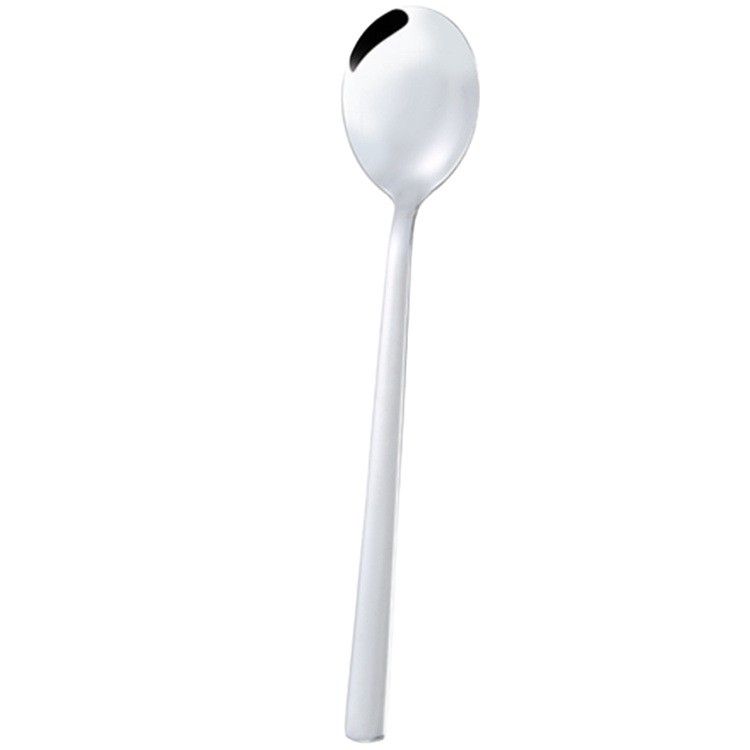 Stainless Steel Korean Rice Spoon Long Handle Korean spoon [20.5*4cm] — image 4