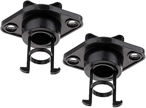 25mm 1'' Black Nylon Marine Yacht Drain Plug Bung Socket Sailing Fishing Boat Captive Screw & for Dinghy Kayak Canoes Boats Stop Water Infiltration — image 2