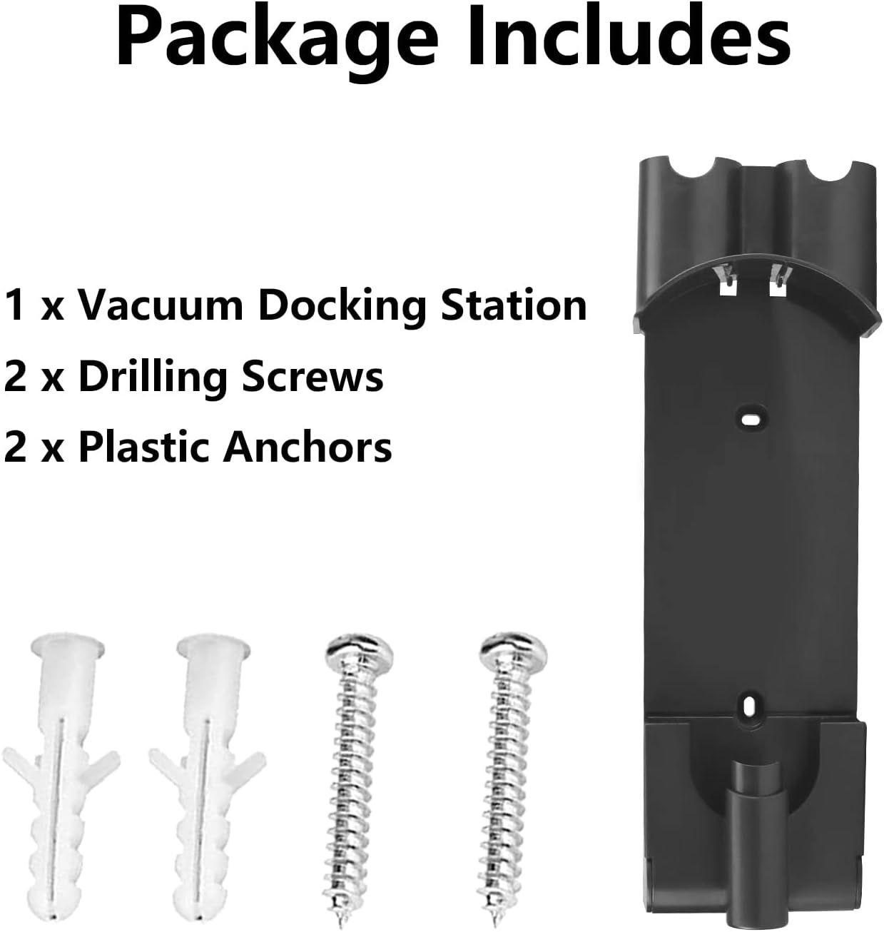 Docking Station Accessory Wall Mount Compatible with Dy.son V7 V8 Cordless Vacuum Cleaner Replaces Part # 967741-01 — image 6