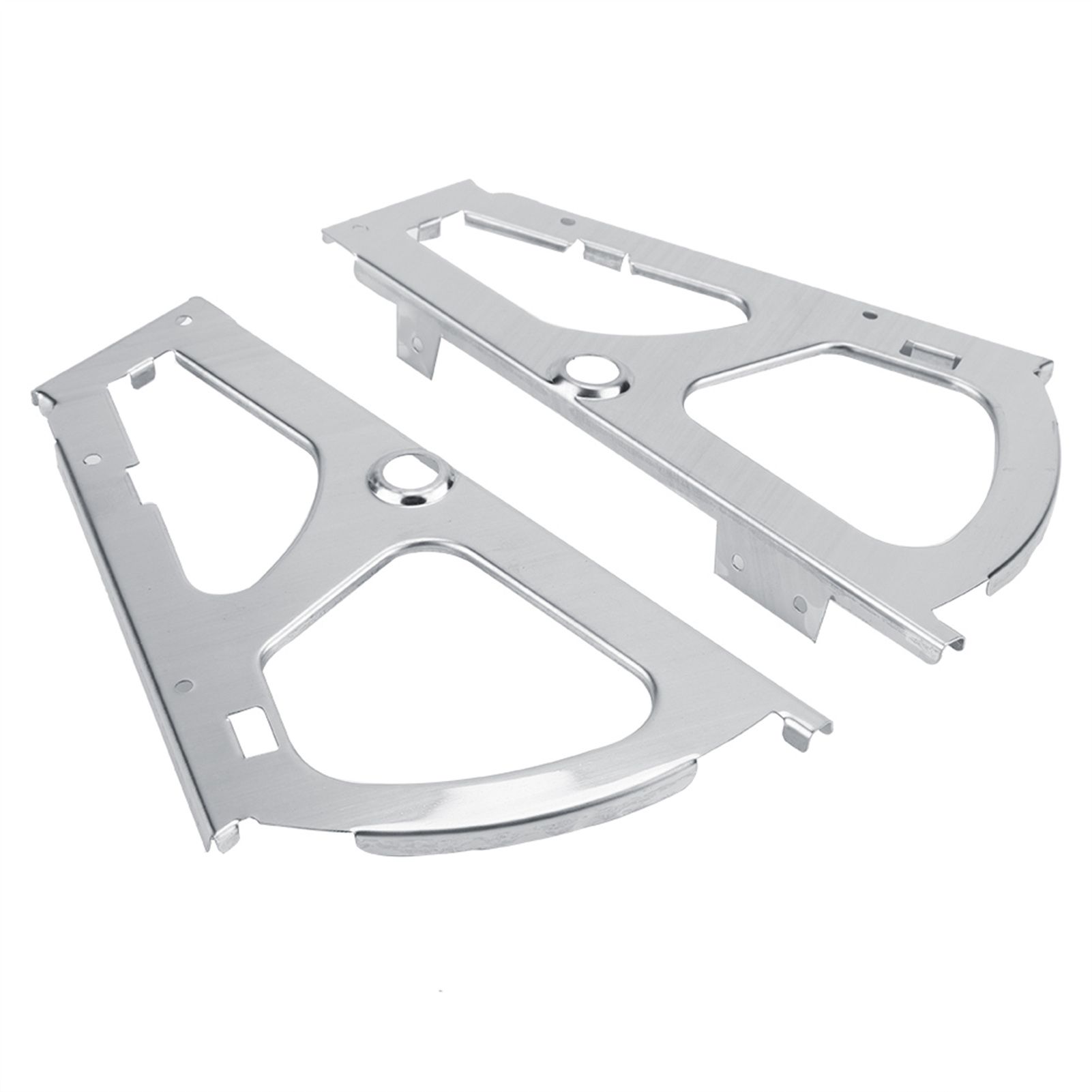 2Pcs Stainless Steel Shoes Drawer Cabinet Hinges Turing Rack Replacement Fittings(1 Layer) โ image 4