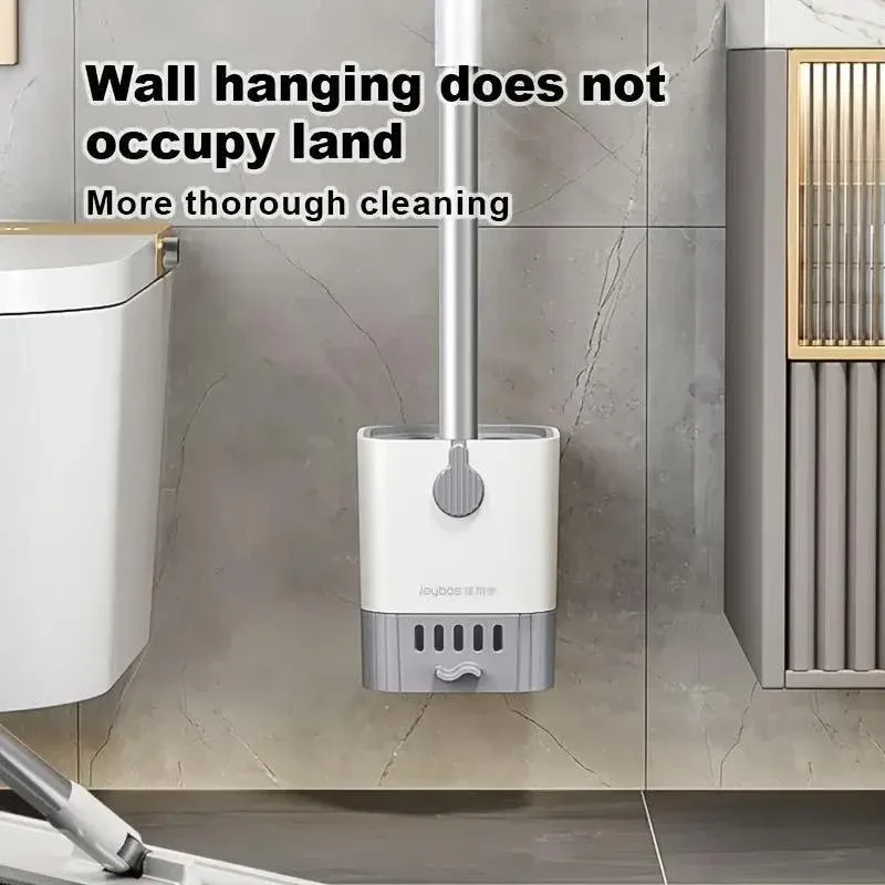 Toilet Cleaning Brush Wall Mounted Holder Bathroom Household Cleaner Tool โ image 4