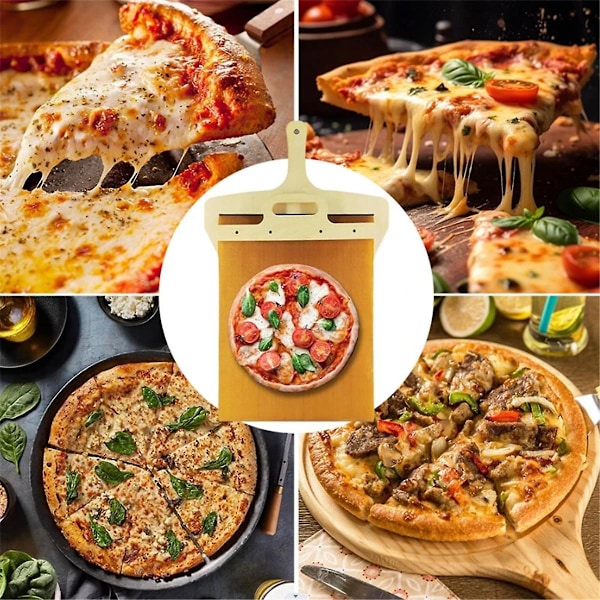 Sliding Pizza Peel Non-Stick Pizza Shovel — image 3