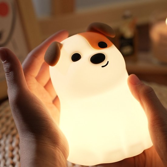 Night Light - Dog Night Light - USB - Touch Dimming - Baby Room/Bedroom Light - Pet/Children's Night Light - Adjustable in Seven Colors — image 3