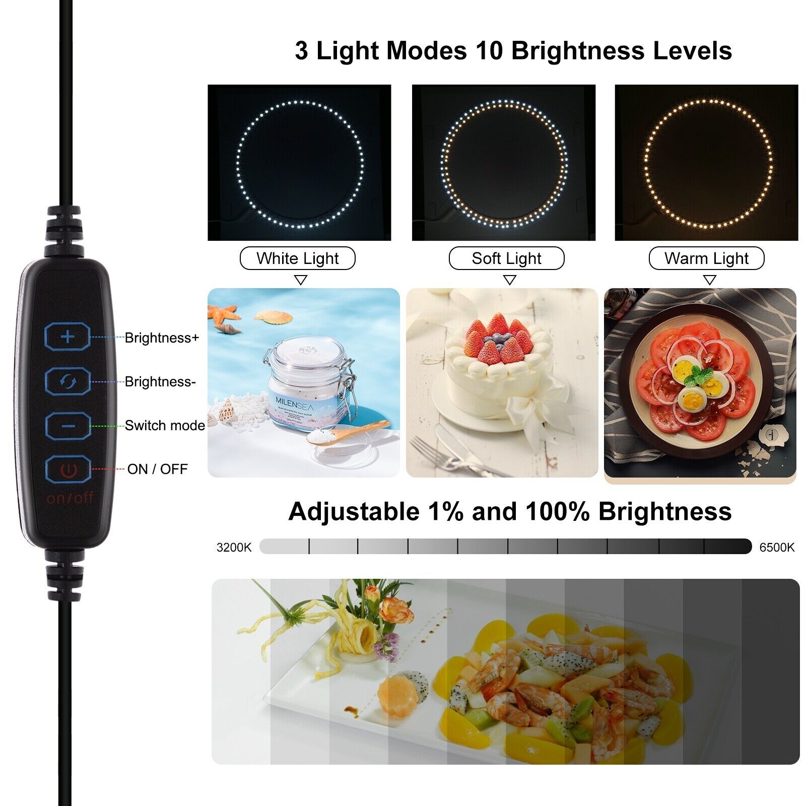40CM Portable Photo Studio LED Light Tent Bar Cube Soft Box Room Photography โ image 5