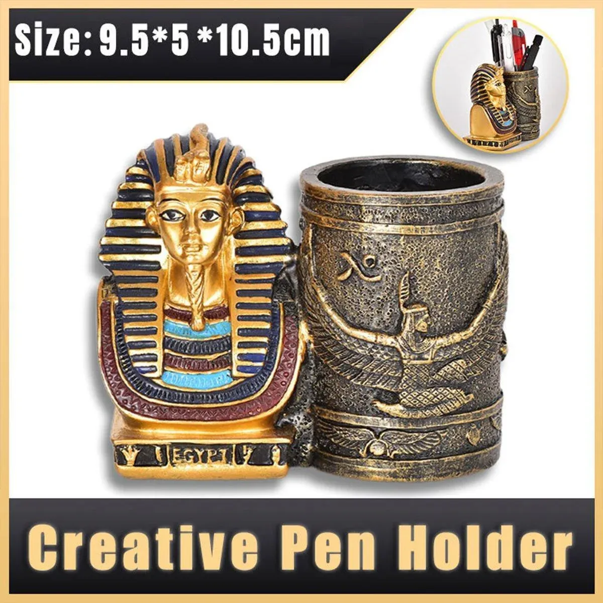 Creative Pen Holder Fashion Home Office Decor Organiser for Accessories Storage