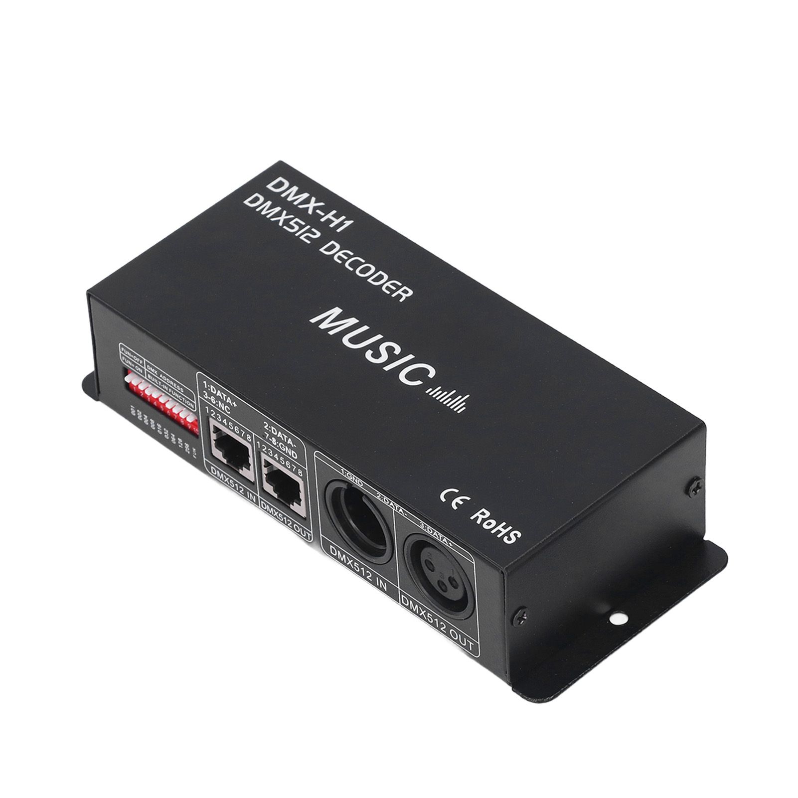 4 Channel DMX 512 Decorder Adjustable RGB Dimming LED Decorder Controller for Bars Hotels Sober Bars8A โ image 6
