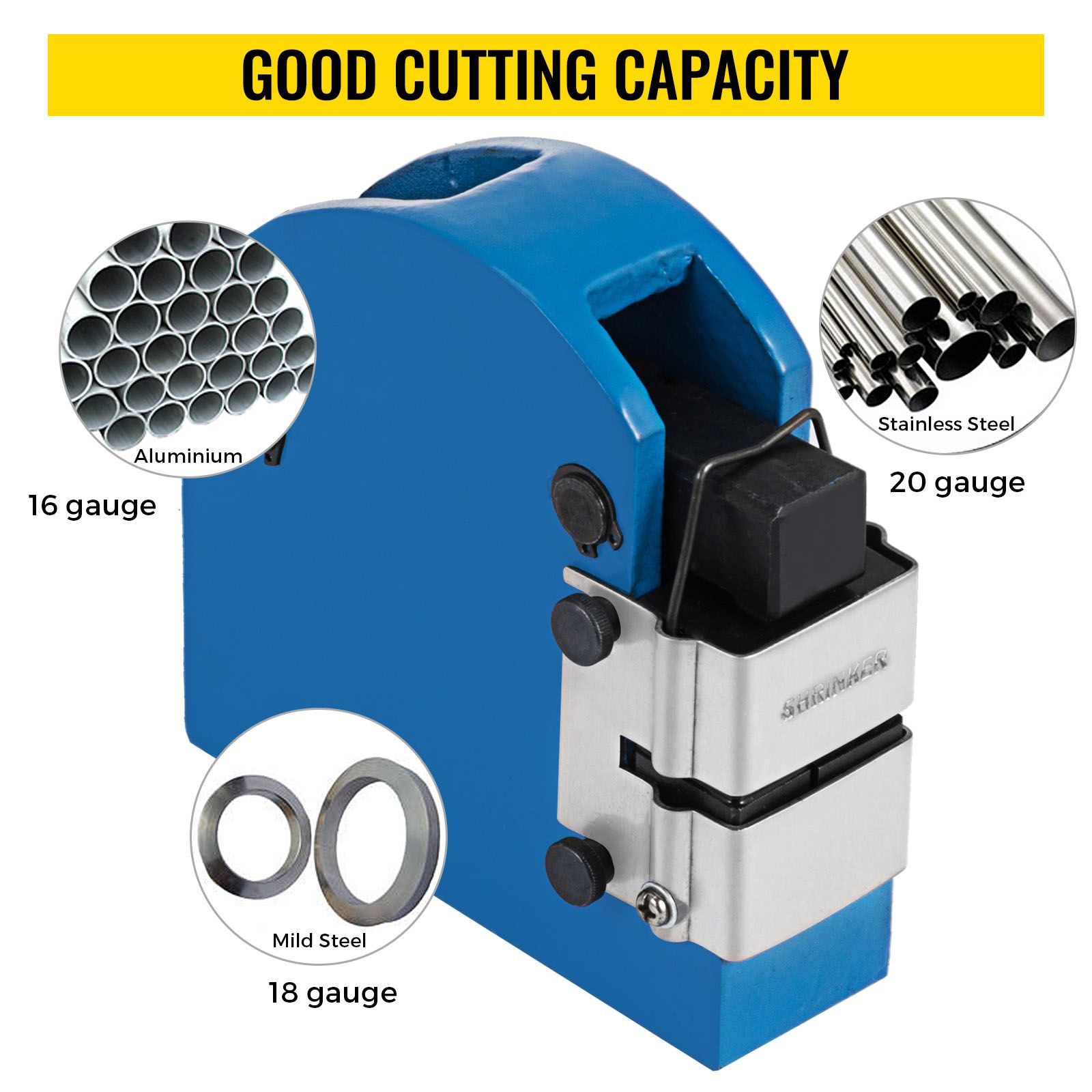 2-in-1 Shrinker & Stretcher Set 2 Steel Jaws Sheet Metal Bender Manual Machine โ image 3