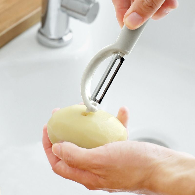 Vegetable Peeler for Kitchen, Ultra Sharp Stainless Steel Blades Peelers, Good Durable Kitchen Peeler For Veggie, Fruit, Potato — image 2