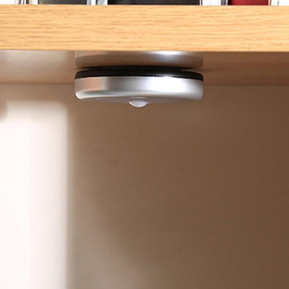 3Pcs Motion Sensor LED Lights Battery Operated Night Lights for Closet Cabinet Hallway Stair White Light — image 3