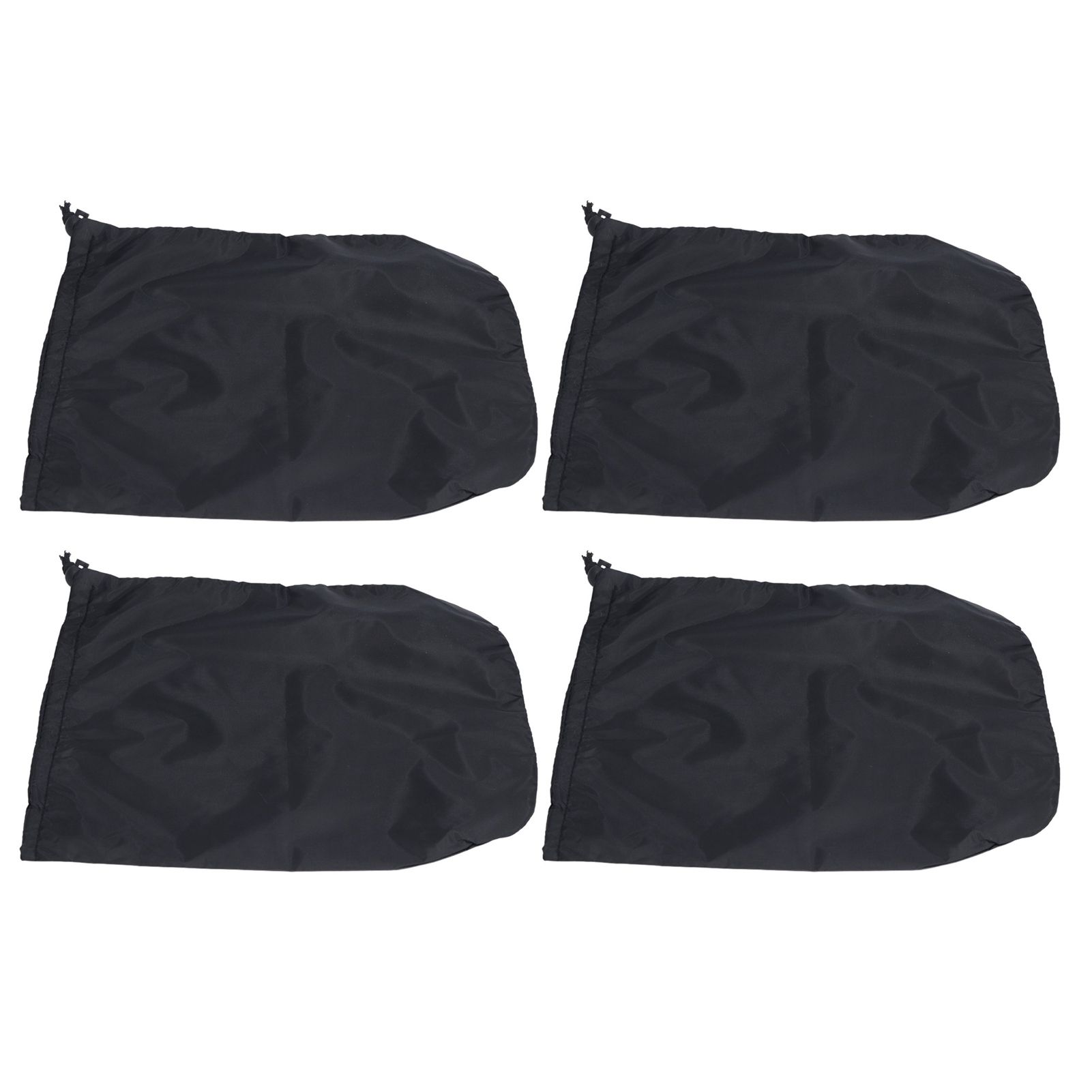 4PCS Car Rearview Mirror Protective Cover 190T Polyester Taffeta Faucet Frost Guard CoverBlack — image 3