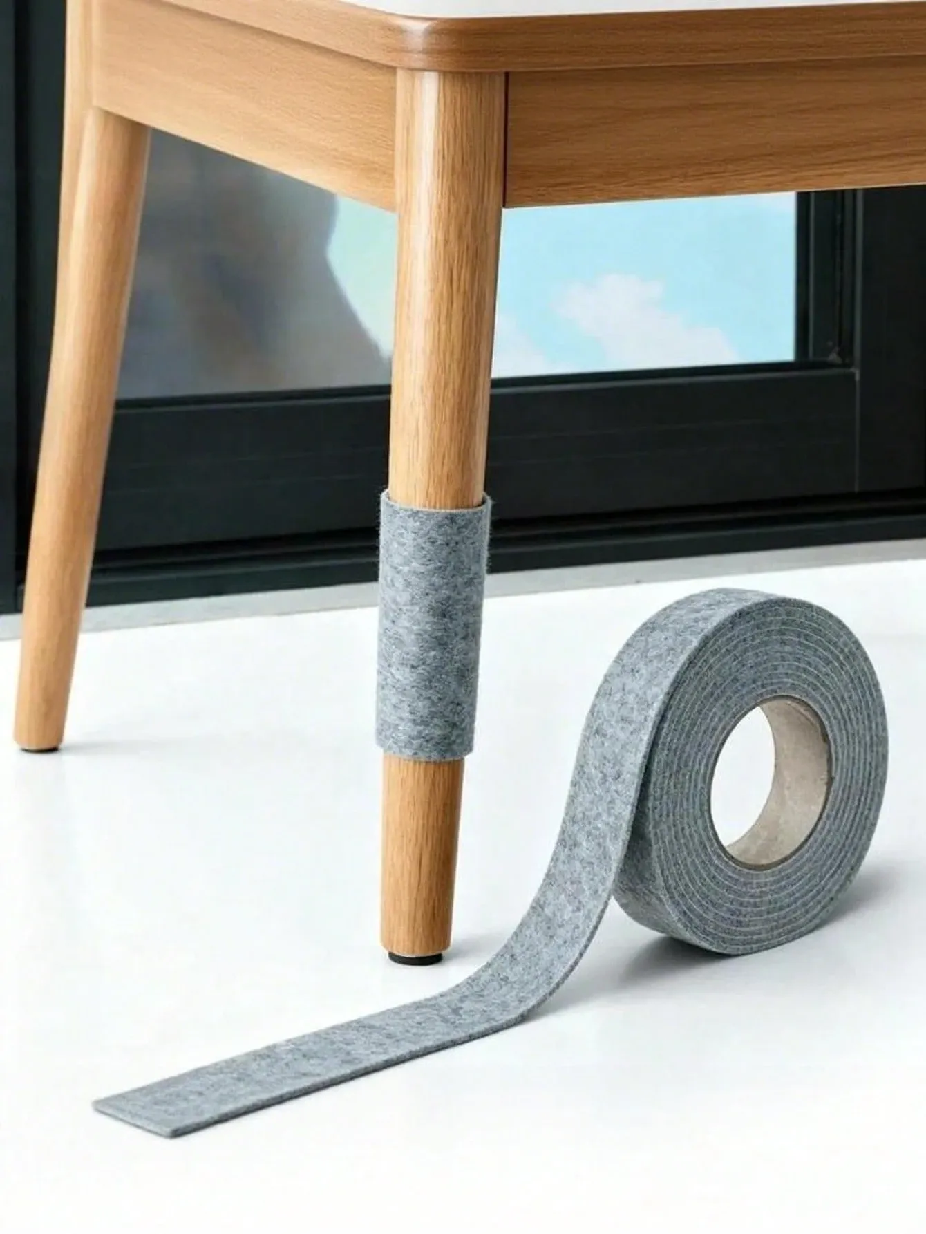 2 Roll 7cm*50cm Gray Self Adhesive Felt Moisture Absorbing Strip, Window Condensation Prevention Sealing Tape โ image 5