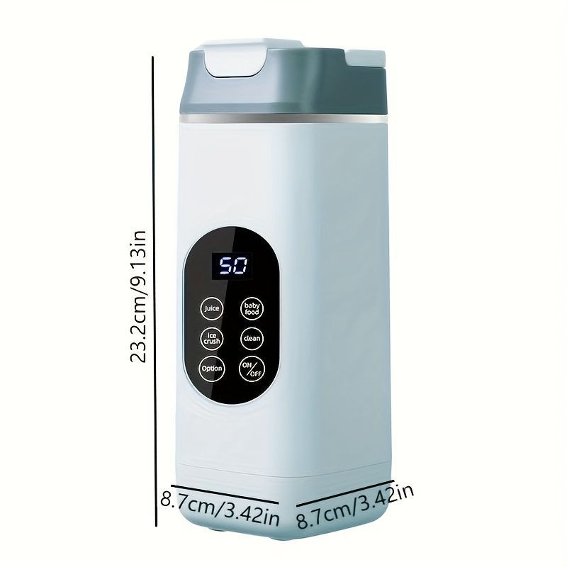 Portable Blender Compact Blender Multifunctional Blender Juice Blender Baby - White - Size 001 — image 3