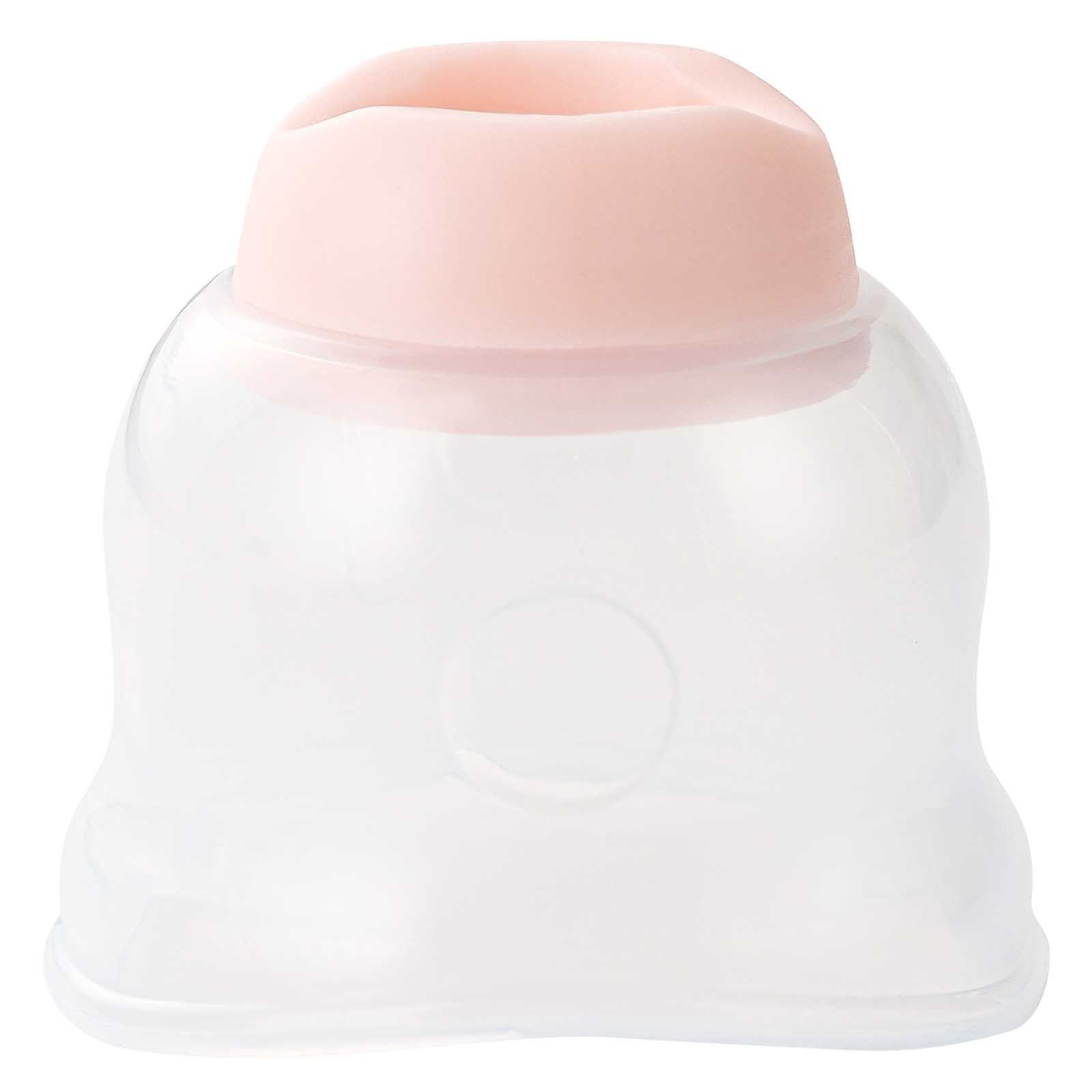 Eye Dropper Adapter, Reusable Ergonomic Dispenser Compatible with Most Standard Bottles, Hygienic One-Hand Operation pink color