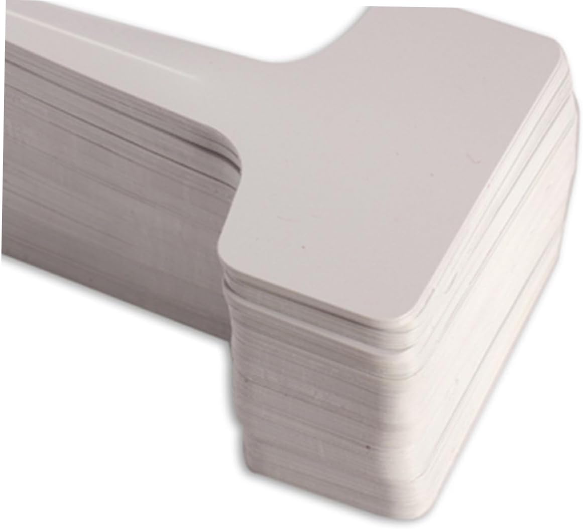 100 Pack 6cm x 10cm White Plant Labels Outdoor Weatherproof Garden Tags for Plant Identification and Labeling — image 4