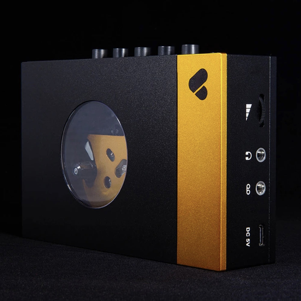 We Are Rewind Portable Cassette Player & Recorder - Amy, Black & Yellow β image 5