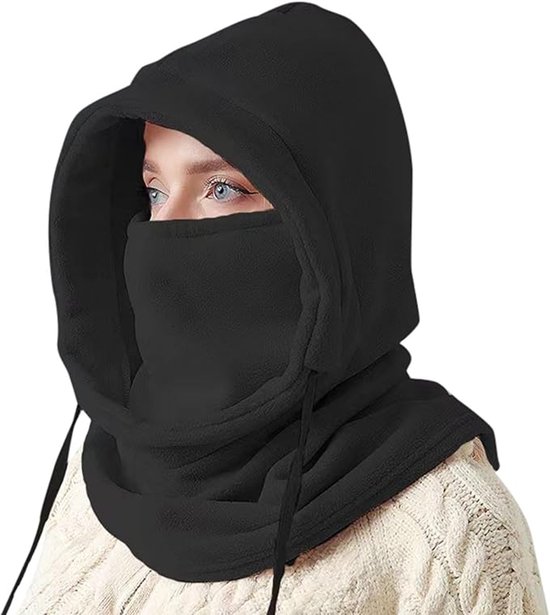Windproof Hat – Warm Fleece Ski Mask & Winter Mask – Face & Neck Protector for Cold Weather – Suitable for Motorcycling, Cycling & Outdoors