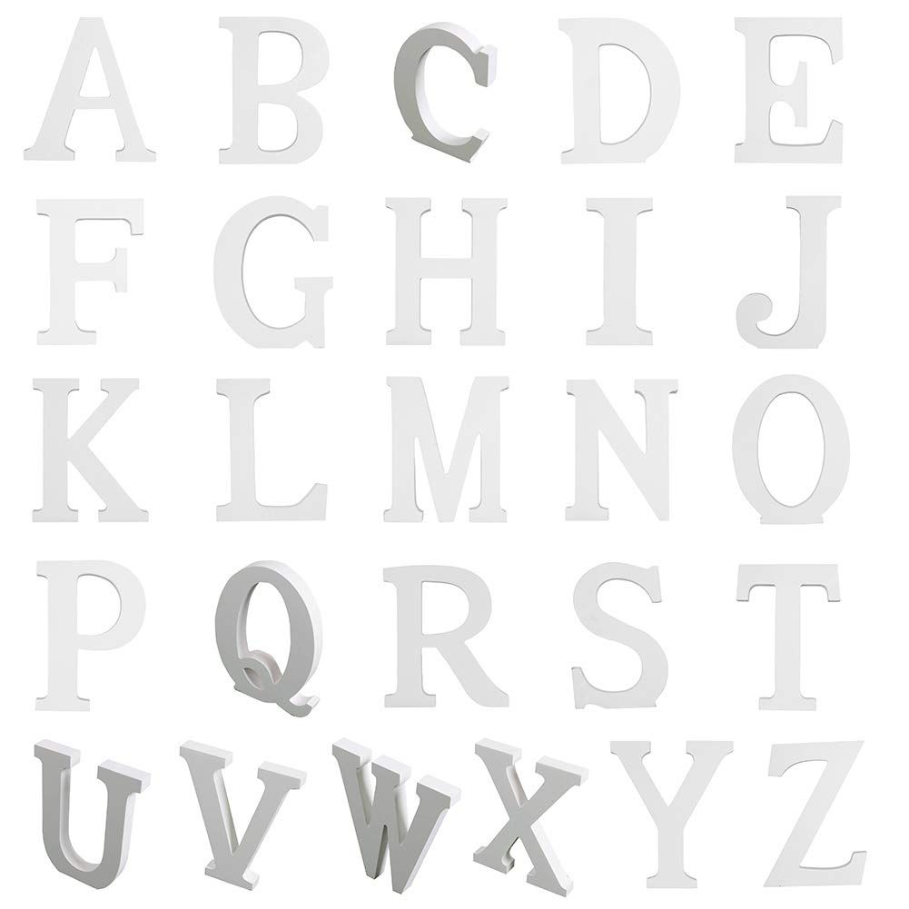 1Pcs Large Wooden Letter Alphabet Decoration Wall Hanging Wedding Party Home Wooden Letter Home Decoration — image 3